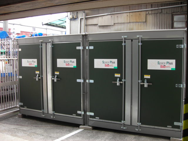 スペースプラスバイクコンテナ天王寺勝山