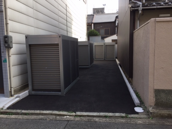 スペースプラス スペースプラスバイクコンテナ阿倍野阪南町 受付・カウンター