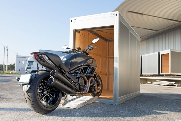 スペースプラス スペースプラスバイクコンテナみよし セキュリティ設備